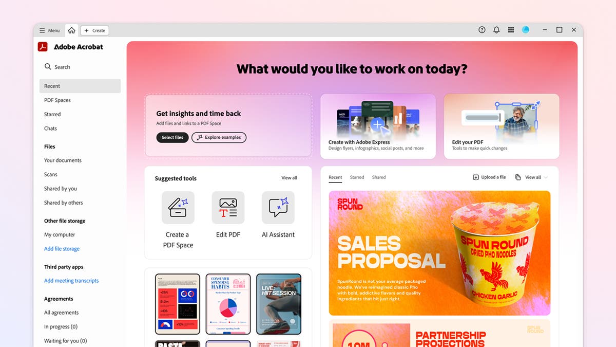 Adobe PDF Spaces